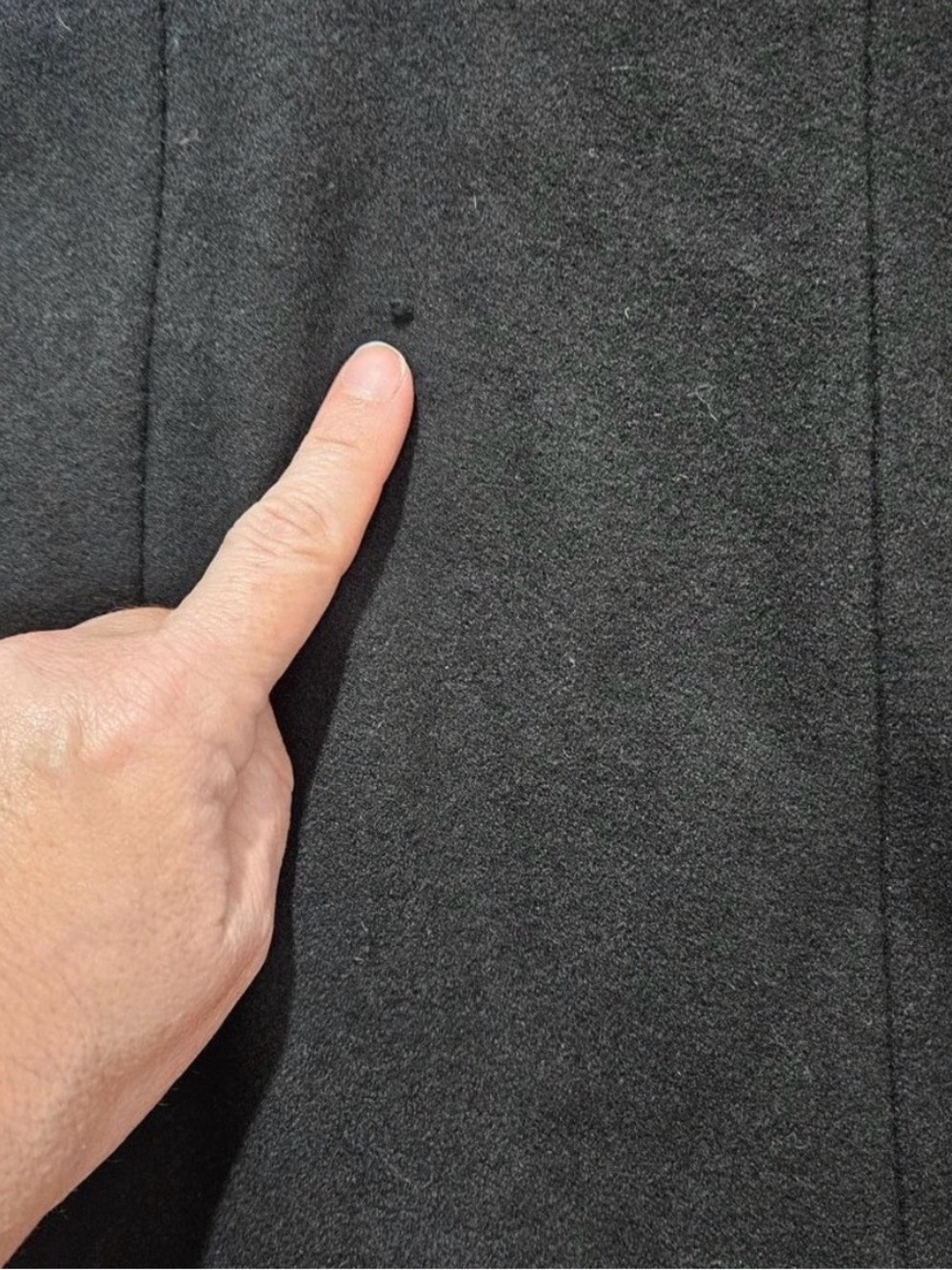 Vtg Lauren Ralph Lauren Blazer Womens 8 Black Wool Cashmere Blend Beaded Crest - Picture 12 of 15